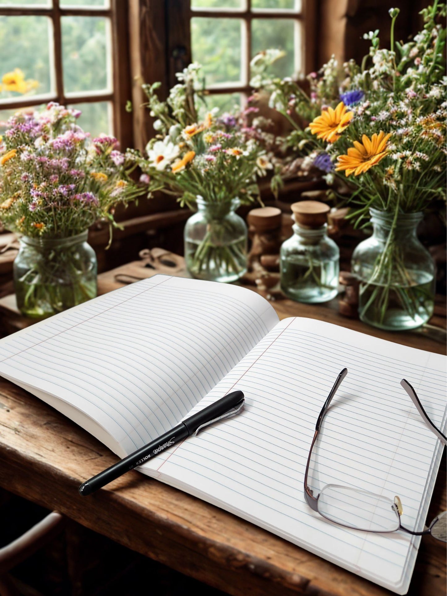 Full-color Personalized Composition Notebook - Teachers, Writers, Notetaking