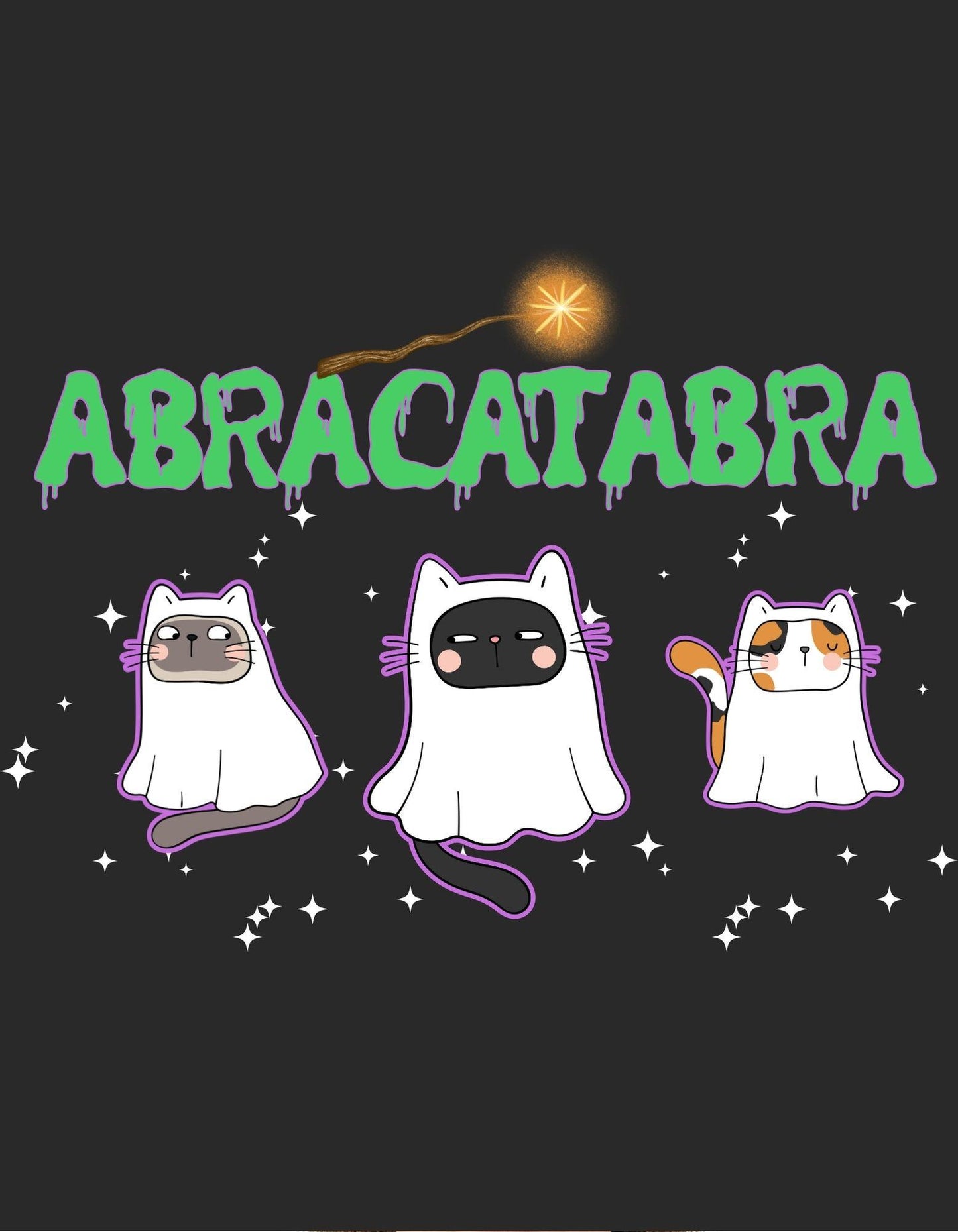 ABRA CAT ABRA Shirt - Halloween Shirt for Cat Lovers