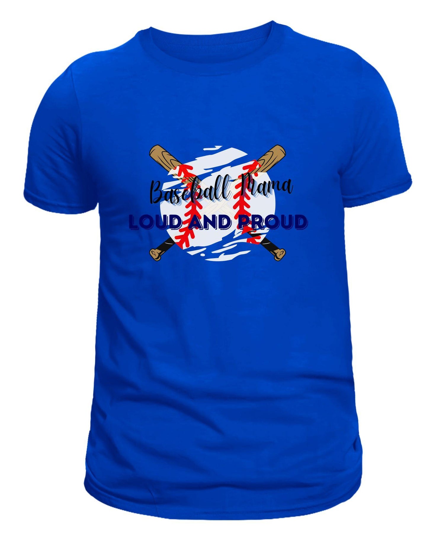 Baseball Mom Shirt - Loud and Proud Graphic T-Shirt