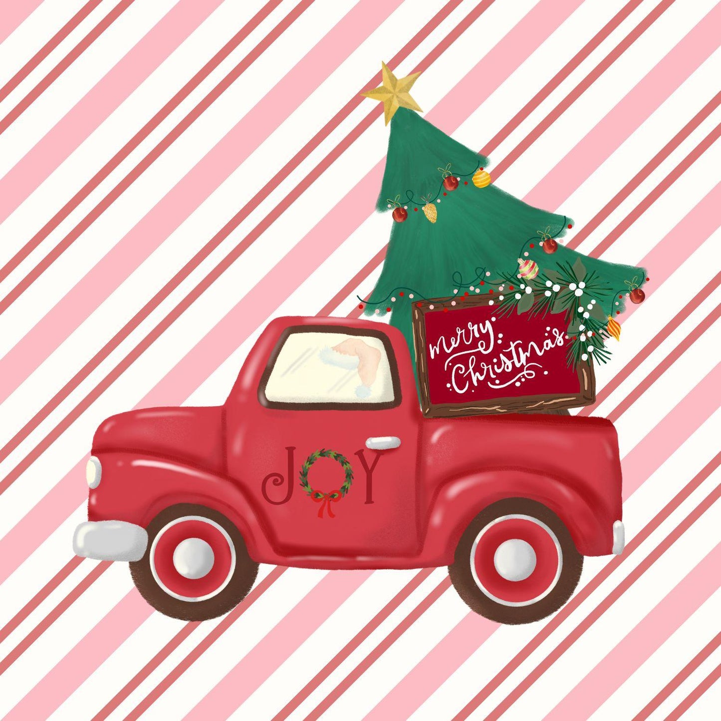 2" Magnets - Pinkie Promise, Colorful Cats, Christmas, Coffee