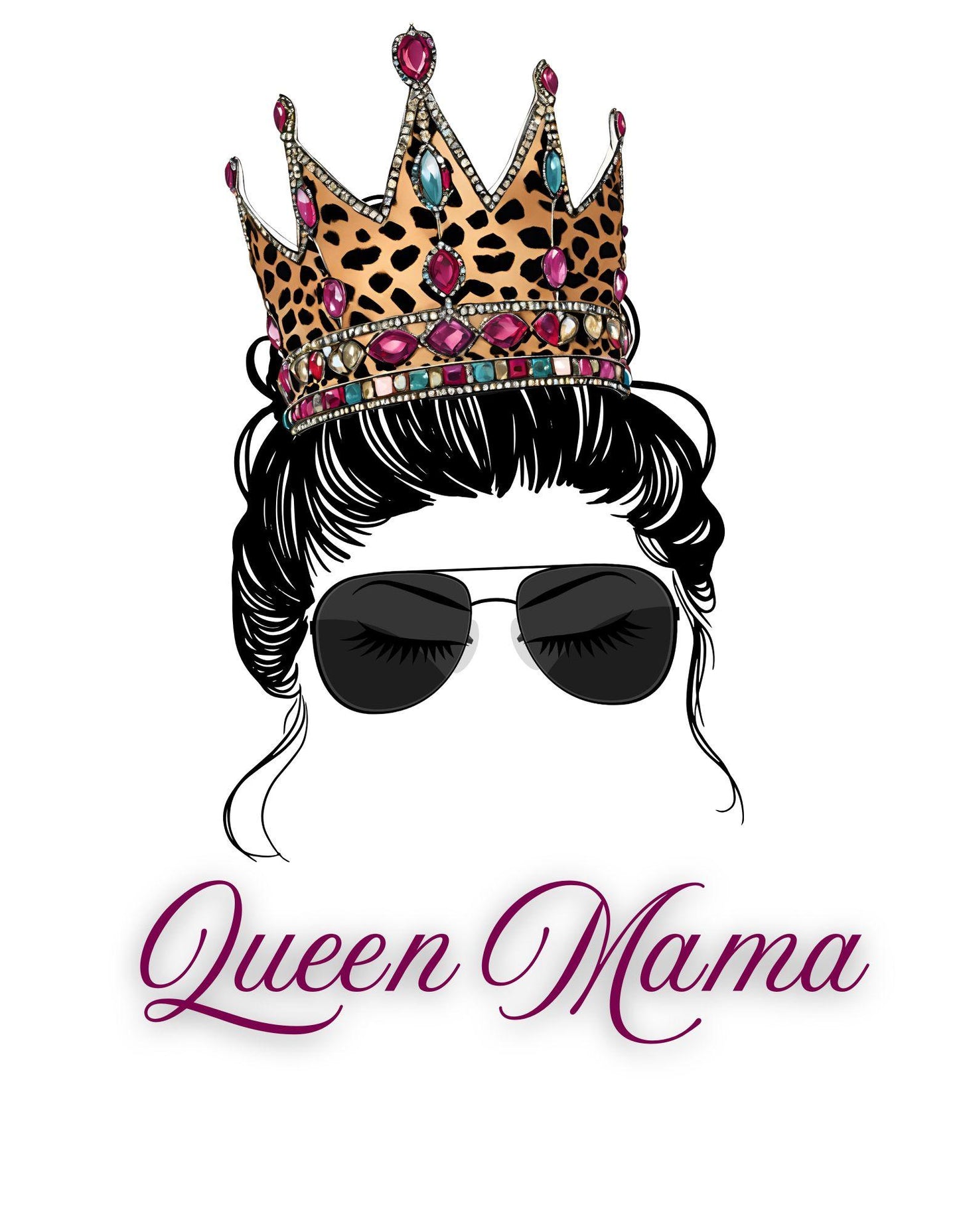 Queen Mama Shirt - Crown Graphic Tee