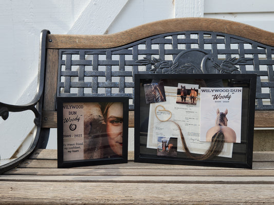 Horse or Companion Pet Memory Box - Fully Customized